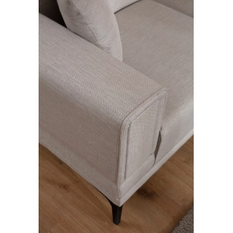 Křeslo ZALFARO, ecru