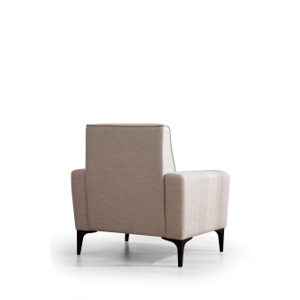 Křeslo ZALFARO, ecru