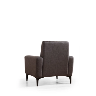 Křeslo ZALFARO, tmavě šedá