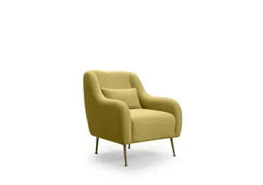 Křeslo ZALFIN, žlutá