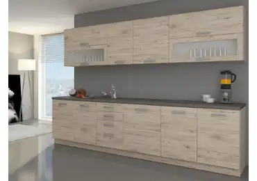 Kuchyně BETRIA 260, dub bordeaux