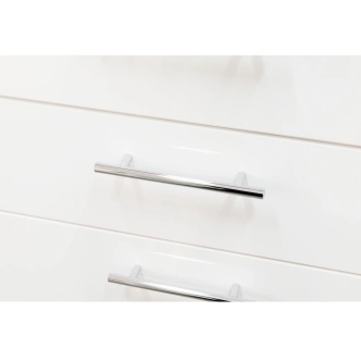 Kuchyně COLBY 120/180 cm, bílý lesk