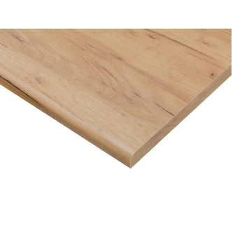 Kuchyně COLBY 120/180 cm včetně pracovní desky a soklů, bílý lesk