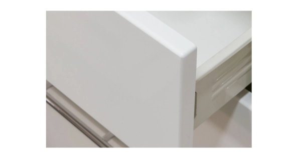 Kuchyně COLBY 260 cm, bílý lesk