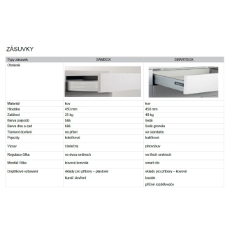 Kuchyně FLARE, korpus: bílá alpská, dvířka: dub tabac + bílý lesk