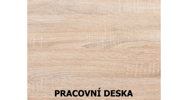 Kuchyně JAMISON 180/240 cm, korpus wenge/dvířka dub sonoma