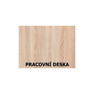 Kuchyně JAMISON 180/240 cm, korpus wenge/dvířka dub sonoma, wenge 