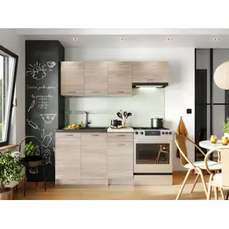 Kuchyně LIRKI 120/180 cm, dub sonoma