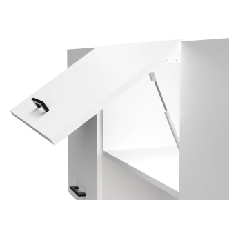 Kuchyně PIETRUS 120/180 cm, bílá/dub craft