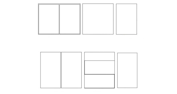 Kuchyně RAMBLER 180 cm, bílý lesk/dub sonoma