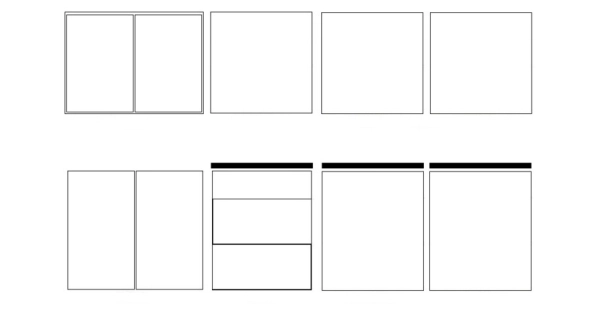 Kuchyně RAMBLER 260 cm, oliva lesk/čokoláda
