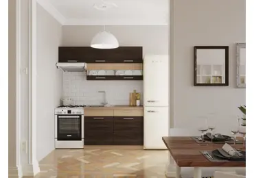 Kuchyně RUTHIN 120/180 cm, rijeka tmavá