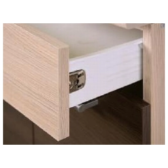 Kuchyně RUTHIN 160/220 cm, bílý lesk/grafit mat