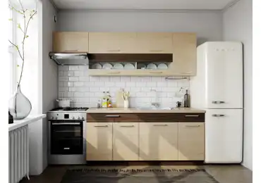 Kuchyně RUTHIN 180/240 cm, rijeka světlá