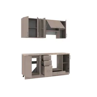 Kuchyně TILERO 180 cm, toffee DOPRODEJ