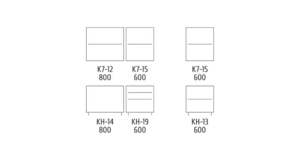 Kuchyně TILERO 200 cm, borovice Natty