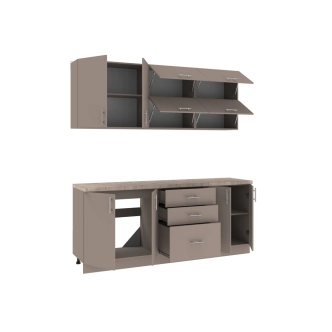 Kuchyně TILERO 200 cm, toffee DOPRODEJ