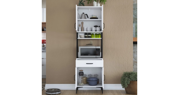 Kuchyňská skříňka GARMEL, bílá