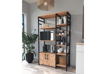 Kuchyňský regál HILDA, borovice