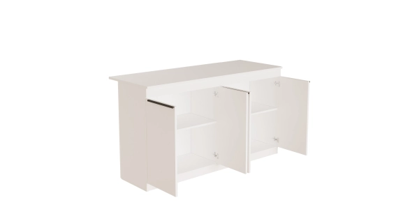 Kuchyňský stůl/ostrůvek VORMAR, bílá