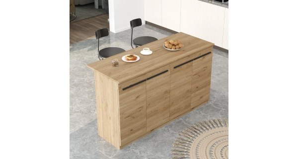 Kuchyňský stůl/ostrůvek VORMAR, dub