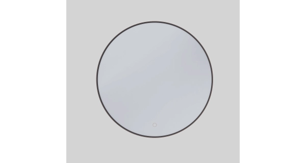 Kulaté zrcadlo ERISTOTE s LED osvětlením, průměr 80 cm