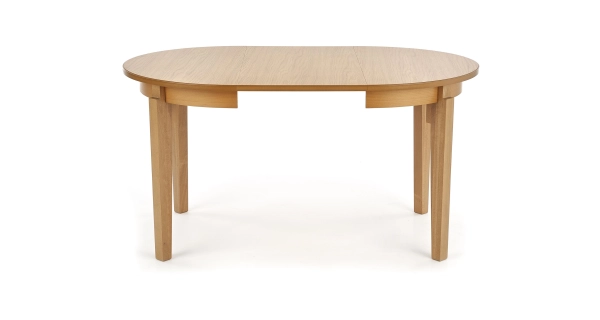 Kulatý jídelní stůl SERDICA, dub medový