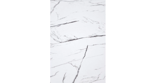 Kulatý stůl CLOVE, bílý mramor