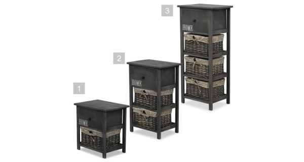 LAGOPUS 2, komoda, tmavě hnědá