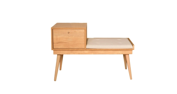 Lavice NALMEN, dub/krémová