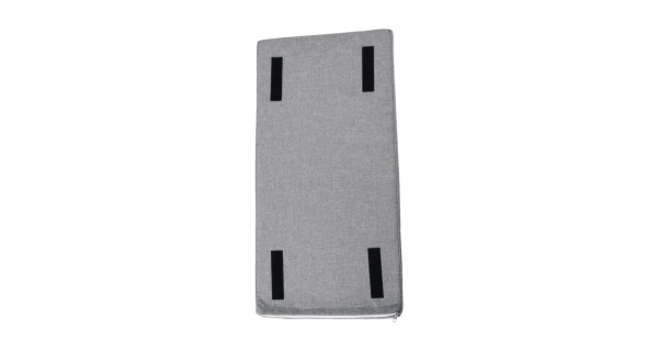 Lavice s botníkem KYTROS, bílá/šedá