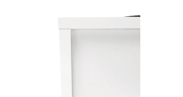 Lavice s botníkem KYTROS, bílá/šedá