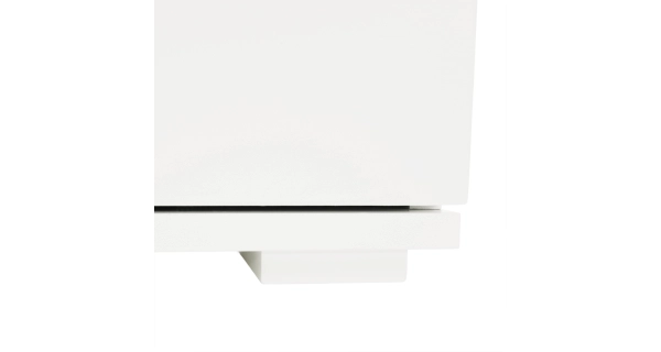 Lavice s botníkem KYTROS, bílá/šedá