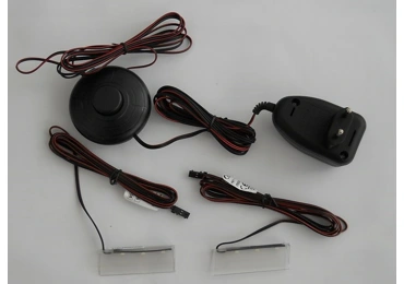 LED osvětlení do obývací stěny COROPUNA, modrá