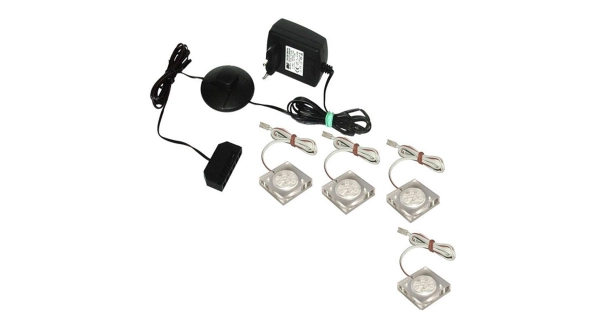 LED osvětlení GLOMERATA 4-bodové, bílá