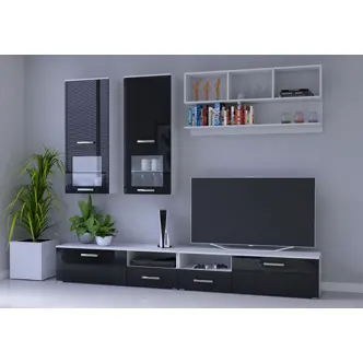 LED osvětlení obývací stěny PLACIDO 2 ks, bílá