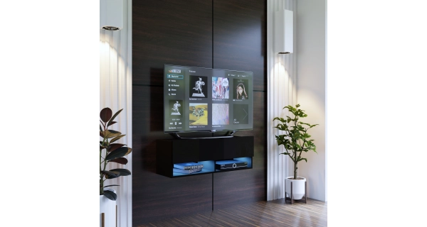 LED osvětlení SQUARE 2x, modrá