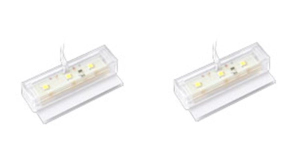 LED osvětlení vitríny BORROMEO, studená bílá