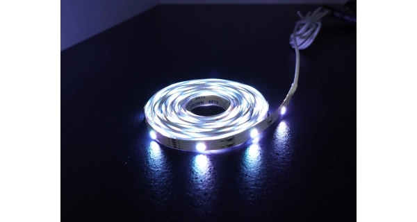 LED pásek RGB 180 cm s dálkovým ovládáním, mix barev