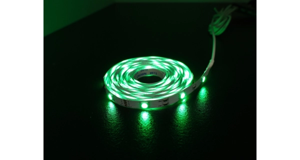 LED pásek RGB 180 cm s dálkovým ovládáním, mix barev