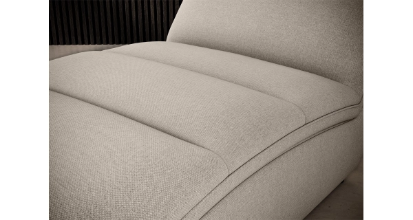 Lenoška CLEUCH 01, světle šedá látka