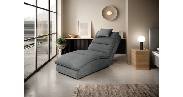 Lenoška CLEUCH 03, šedá látka