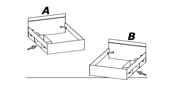 LETENYE, postel 140x200 cm, bílá