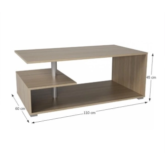 LETI konferenční stolek, dub sonoma