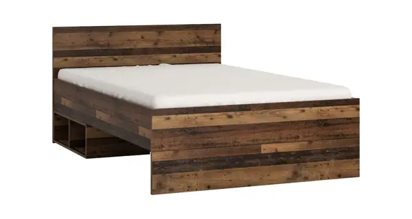 LIVANA postel 120x200 cm, old style DOPRODEJ