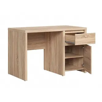 LOBATES psací stůl 1D1S, dub sonoma