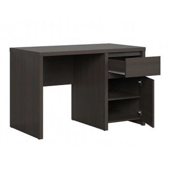 LOBATES psací stůl 1D1S, wenge, 5 let záruka