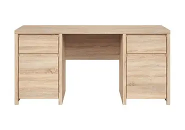 LOBATES psací stůl 2D2S, dub sonoma