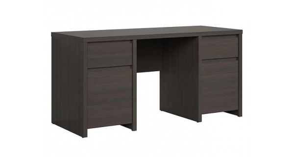 LOBATES psací stůl 2D2S, wenge, 5 let záruka