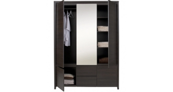 LOBATES skříň 5D2S, wenge, 5 let záruka